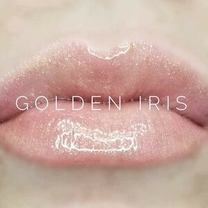 Lipsense Golden Iris Moisturizing Lip Gloss NEW Gold Shimmer Glossy Finish